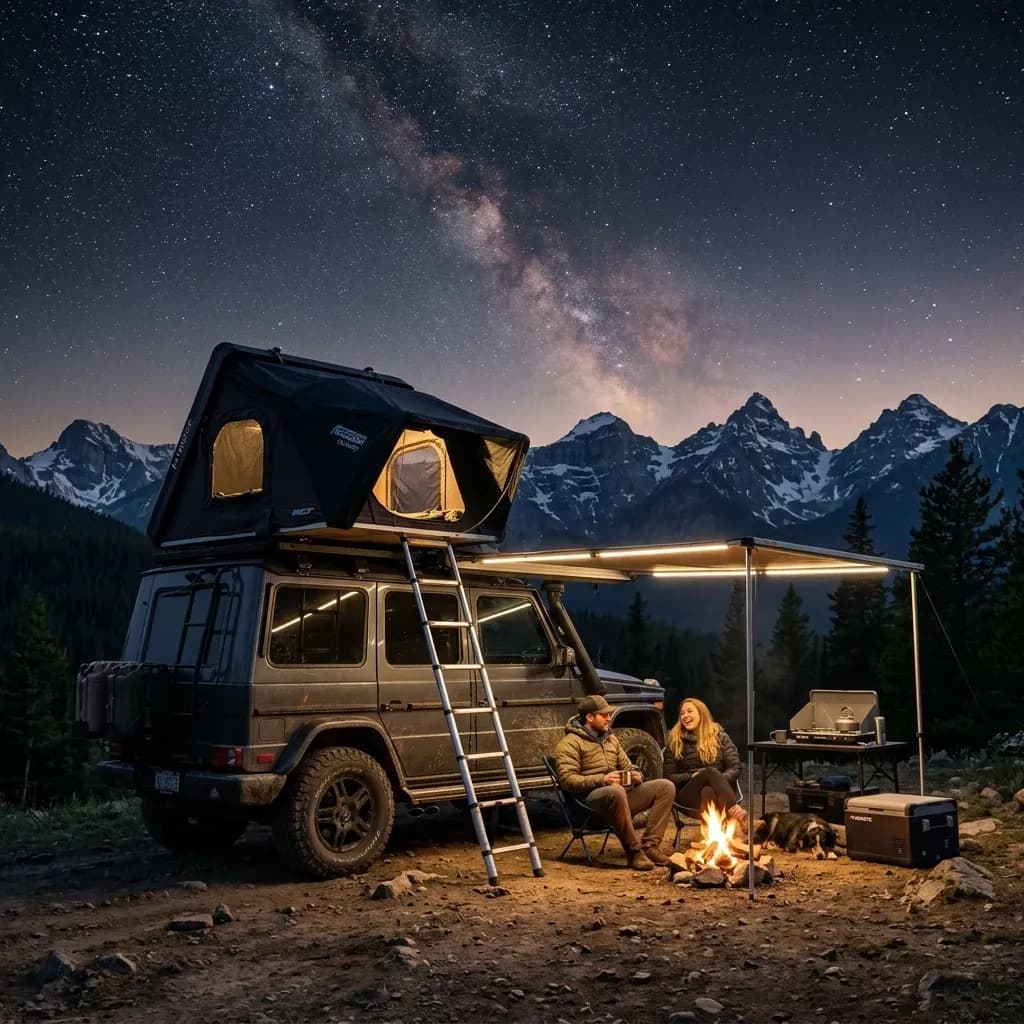 Premium camping tents and overland basecamp gear