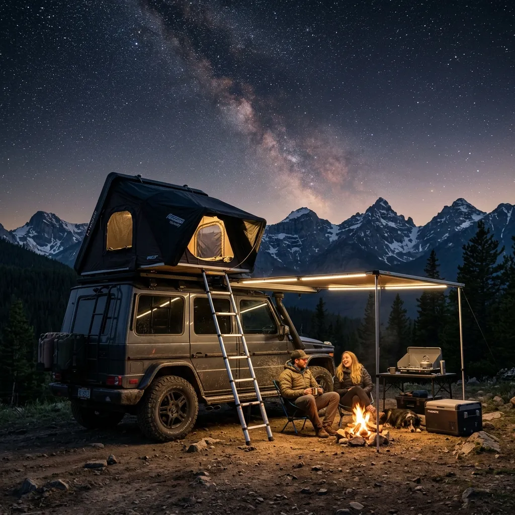 Premium camping tents and overland basecamp gear
