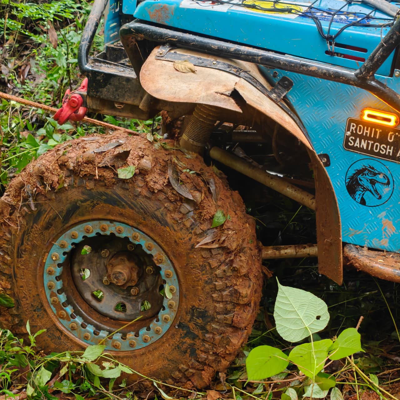 Caked In Mud